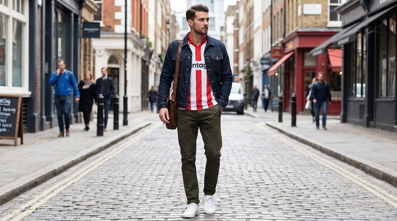 Qué ponerse con una camiseta de fútbol